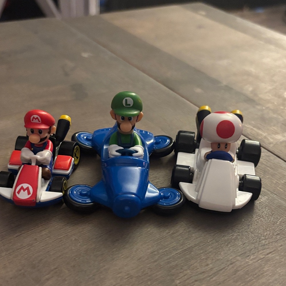 Nintendo Mario Kart Trio - Red, Green, Blue